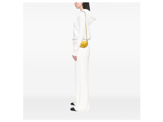 LOEWE Borsa a tracolla Gate Mini in pelle gialla Giallo Senape - vista 7