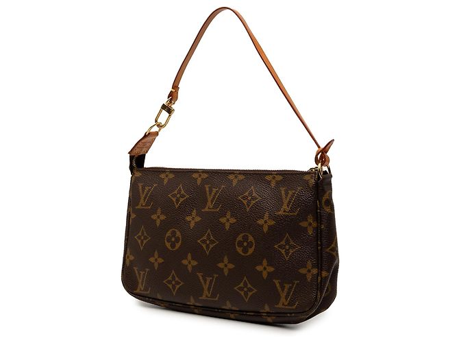 Louis Vuitton Pochette Accessoires Monogram Marrone - vista 2
