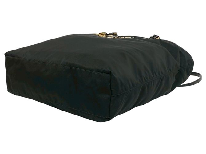 Tote Tessuto nero decorato Prada - vista 6