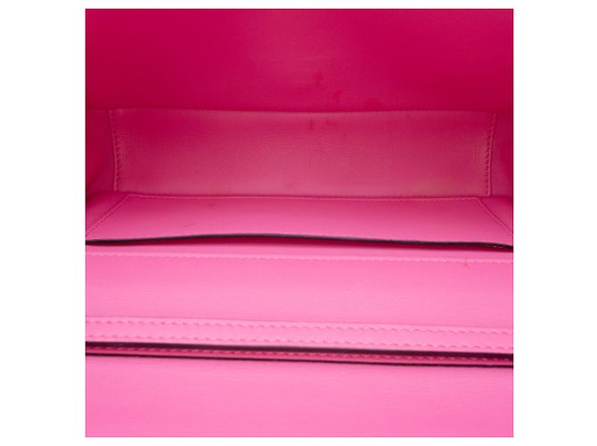 Borsa Valentino Pink Medium Calfskin VLogo Loco Rosa - vista 4