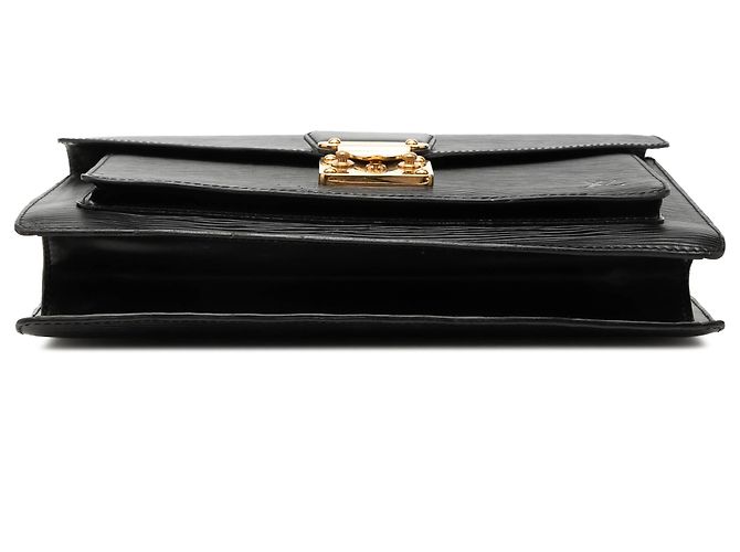 Louis Vuitton Black Epi Monceau Nero - vista 3
