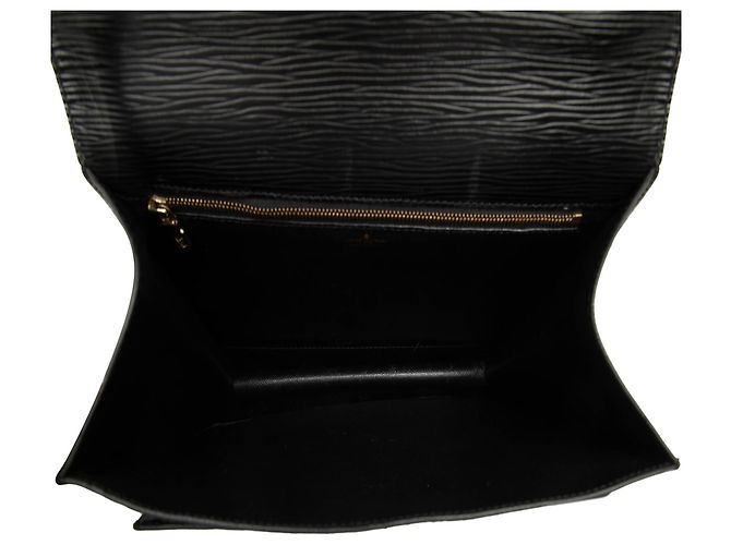 Louis Vuitton Black Epi Monceau Nero - vista 4