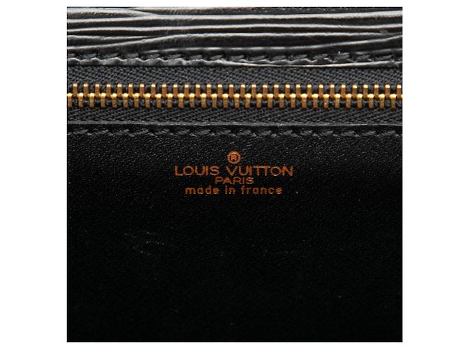 Louis Vuitton Black Epi Monceau Nero - vista 5
