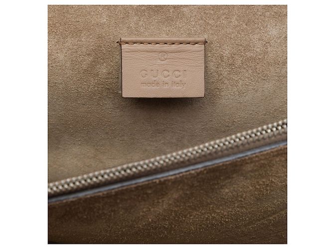Borsa a tracolla Gucci Beige Medium GG Supreme Dionysus - vista 5
