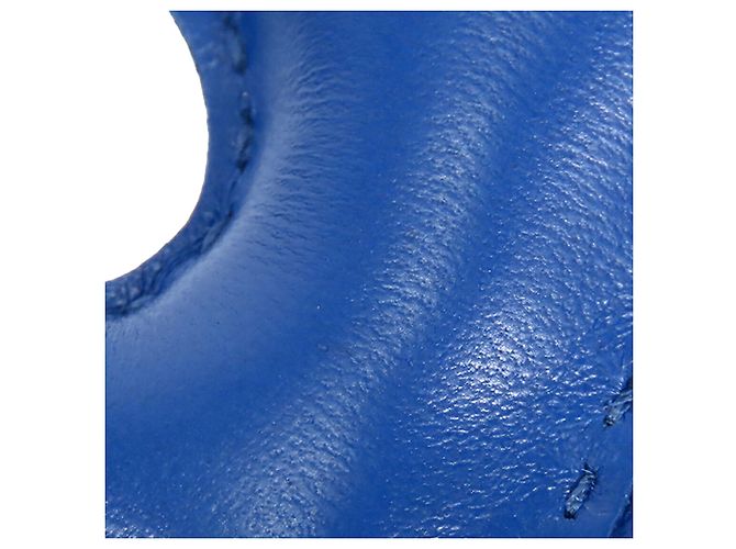 Charm per borsa Hermès Blue Milo in agnello Grigri Rodeo PM - vista 7