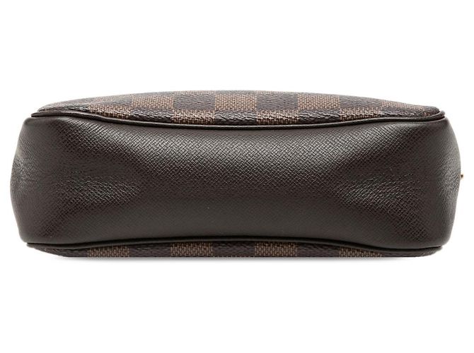 Louis Vuitton Marrone Damier Ebene Trousse Pochette - vista 3