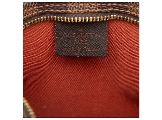 Louis Vuitton Marrone Damier Ebene Trousse Pochette - vista 5