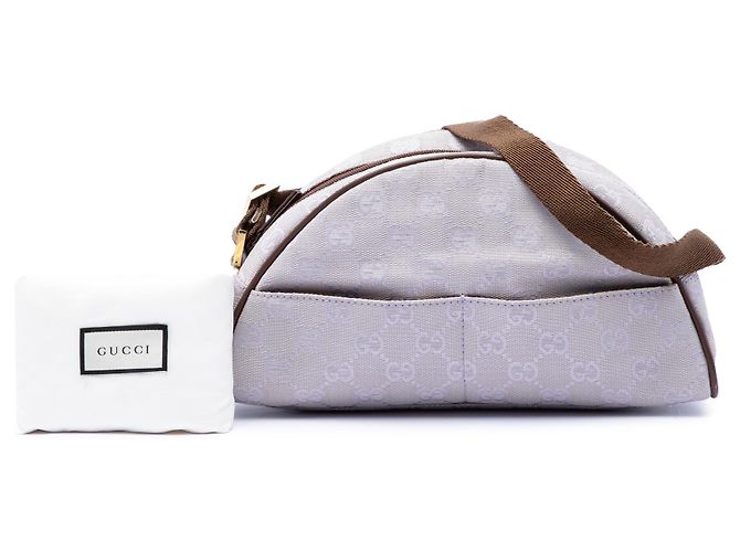 Borsa a tracolla Gucci in tela GG viola Porpora - vista 7
