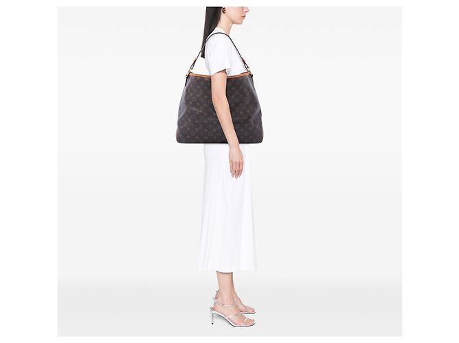 Louis Vuitton Marrone Monogram Delightful MM - vista 6