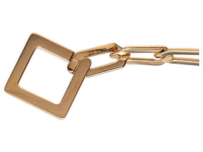 Collana Louis Vuitton Gold Placcato Oro Crystal Flower Power D'oro - vista 4