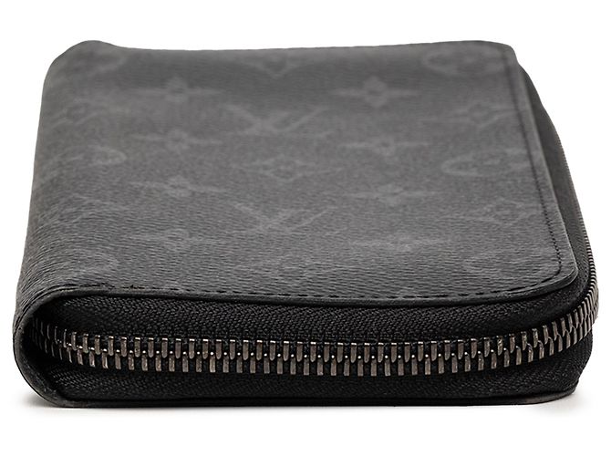 Cartera Zippy Vertical Monogram Eclipse negro Louis Vuitton - vista 3