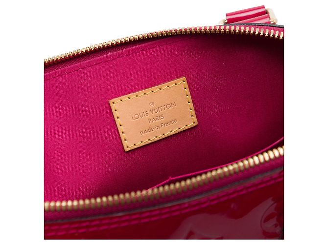 Louis Vuitton Alma PM Monogram Vernis rosso - vista 5