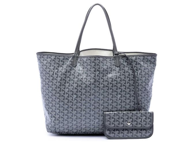 Goyard Gray Goyardine Saint Louis GM Marron - vue 7