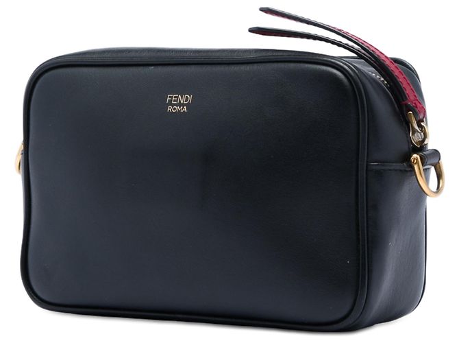 Fendi Braune Mini Zucca Prägeleder Camera Bag - Ansicht 2