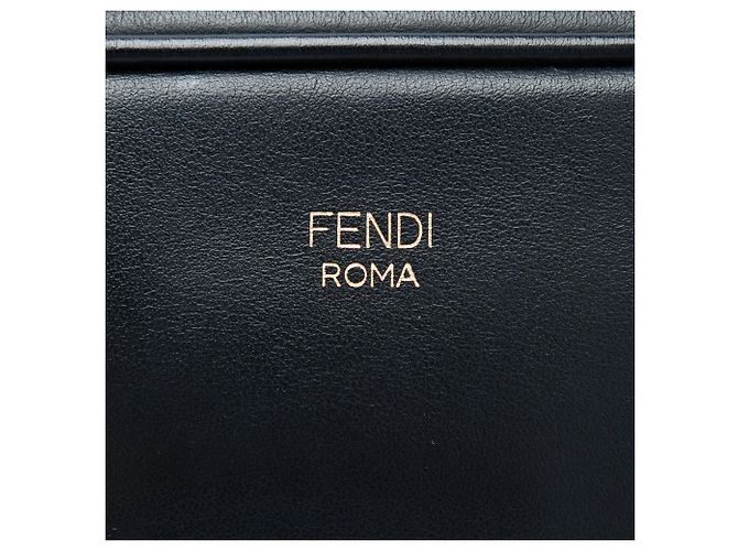 Fendi Braune Mini Zucca Prägeleder Camera Bag - Ansicht 5