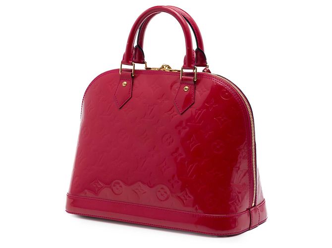 Louis Vuitton Alma PM Monogram Vernis rosa - vista 2