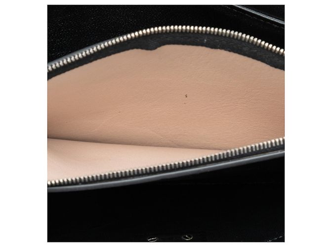Diamond Céline Clutch Celine in pelle di vitello rosa e crine di cavallo con diamanti - vista 4