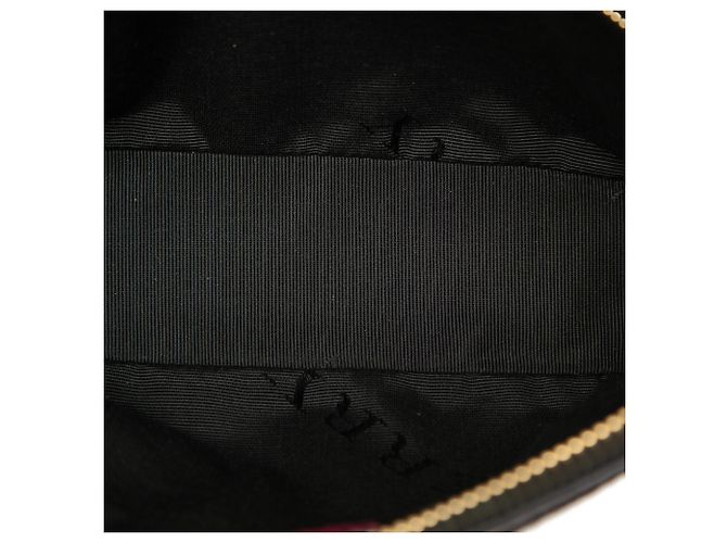 Borsa a tracolla Harrogate in pelle viola Burberry Porpora - vista 4