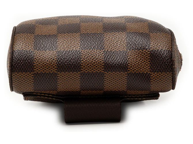 Louis Vuitton Marrone Damier Ebene Geronimos - vista 3