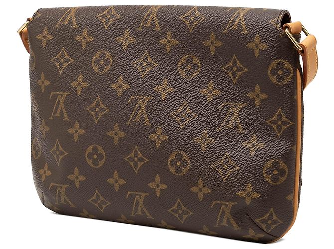 Louis Vuitton Braun Monogram Musette Tango mit kurzem Riemen - vista 2