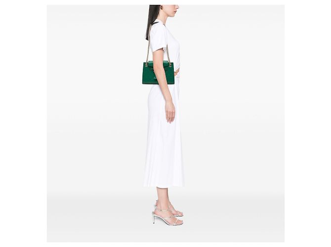 Borsa a tracolla Gucci Green Small Guccissima Emily Verde - vista 7