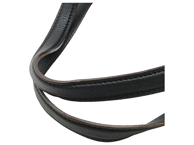 Louis Vuitton Black Monogram Mahina Cirrus PM Nero - vista 9