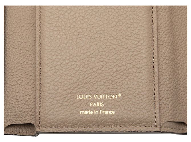 Portafoglio Louis Vuitton Beige Monogram Empreinte Giant Victorine - vista 6