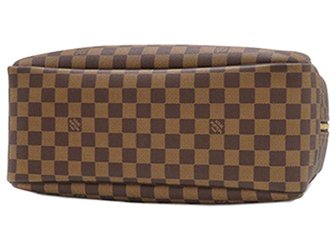 Louis Vuitton Marrone Damier Ebene Deauville - vista 3