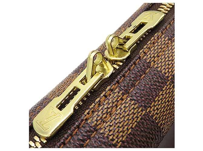 Louis Vuitton Marrone Damier Ebene Deauville - vista 6