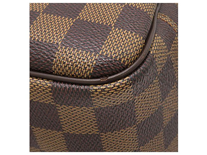 Louis Vuitton Marrone Damier Ebene Deauville - vista 7