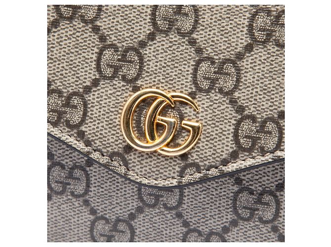 Pochette Crossbody Gucci Beige GG Supreme Web Ophidia - vista 5