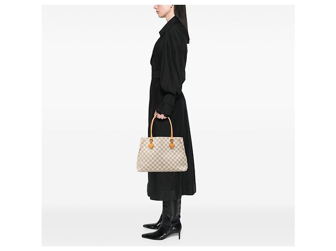 Louis Vuitton Bianco Damier Azur Calvi - vista 7