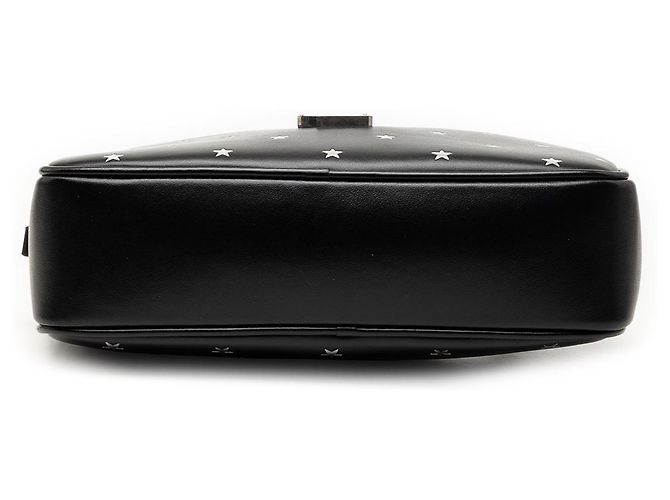 Borsa Camera Lou Tassel in pelle di vitello nera con monogramma a stella Saint Laurent Nero - vista 3
