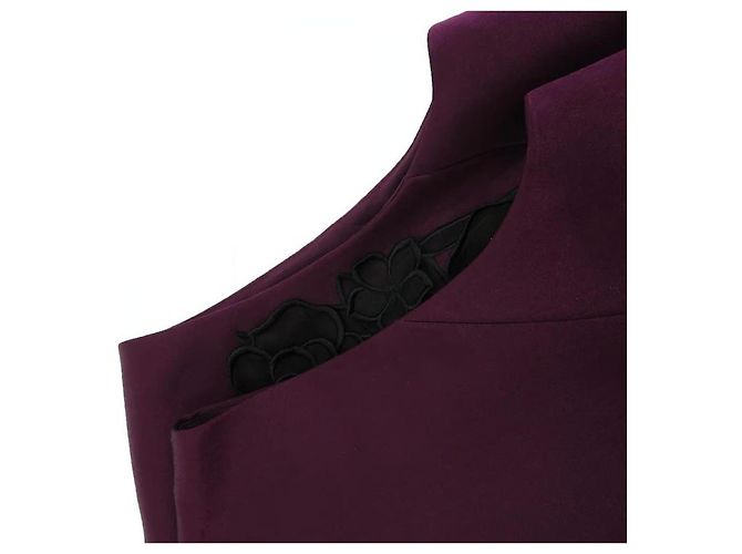 Vestido sin mangas Christian Dior con apliques florales - vista 10