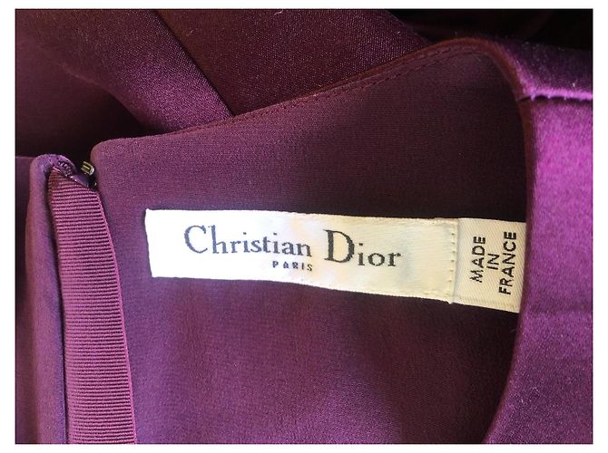 Vestido sin mangas Christian Dior con apliques florales - vista 7