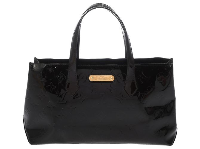 Borsa Louis Vuitton Monogram Vernis Wilshire PM Bordò - vista 2