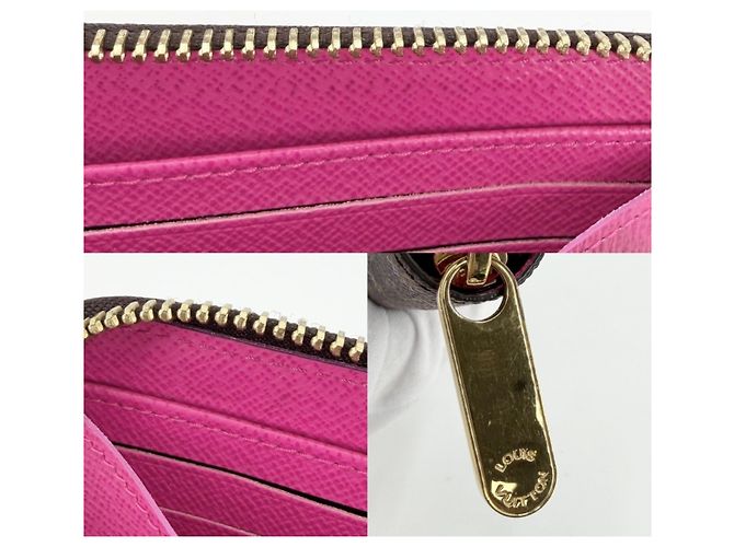 Louis Vuitton Monogram Zippy Wallet von Takashi Murakami Braun Mehrfarben Monogramm - Ansicht 7