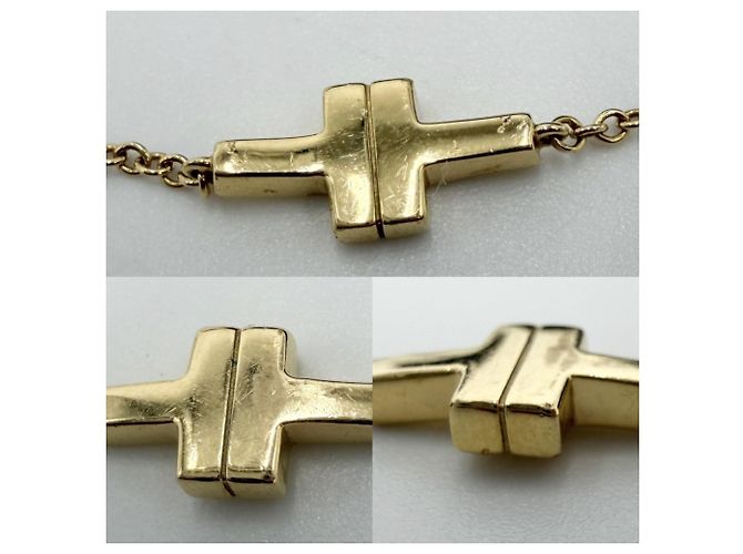 Bracciale charm Tiffany & Co. T TWO Giallo - vista 4
