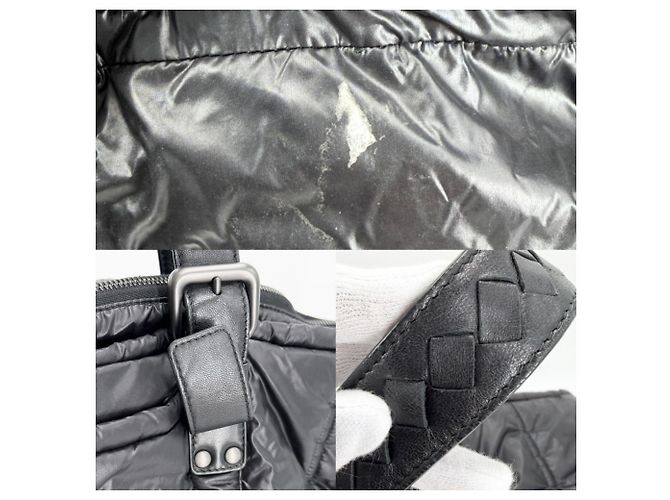 Borsa Tote Intrecciato Bottega Veneta Nero - vista 7