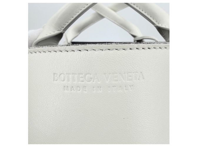 Borsa Tote Maxi Intrecciato Small Arco da donna Bottega Veneta Nero Bianco - vista 5