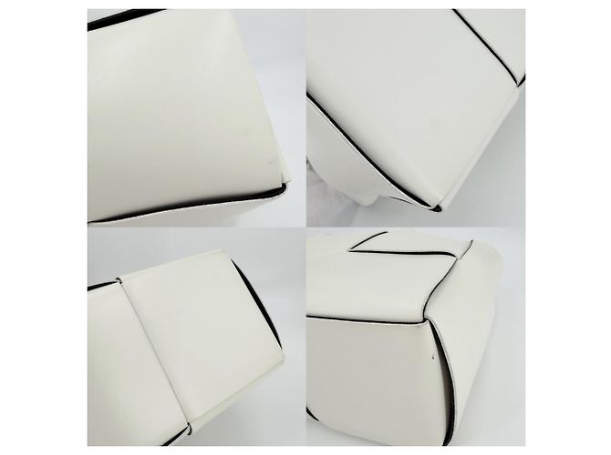 Borsa Tote Maxi Intrecciato Small Arco da donna Bottega Veneta Nero Bianco - vista 6