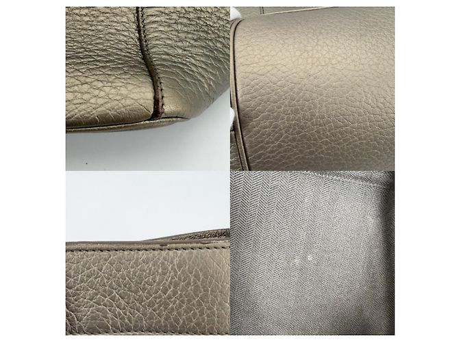 Borsa Tote Loewe Anagram Fusta D'oro - vista 6