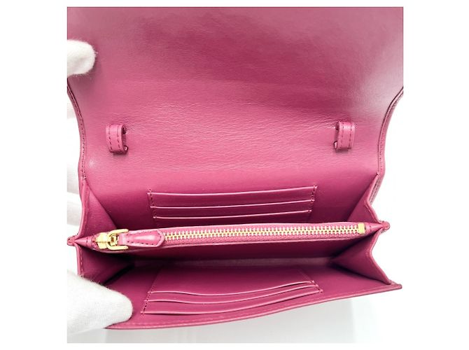 Portafoglio con catena Prada da donna Rosa - vista 4