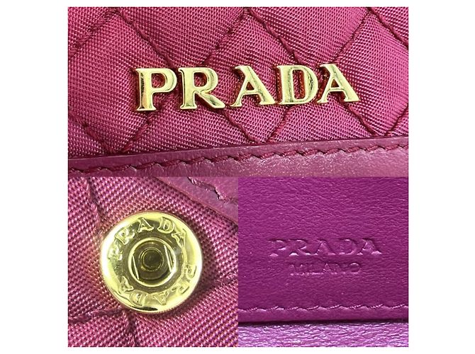 Portafoglio con catena Prada da donna Rosa - vista 5