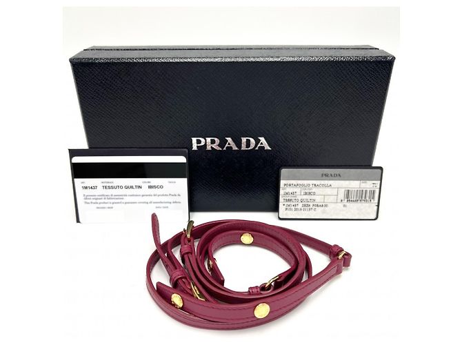 Portafoglio con catena Prada da donna Rosa - vista 9