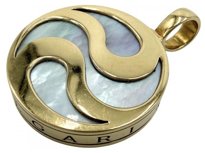 Bulgari Pendente in oro giallo 18K Bvlgari - vista 3