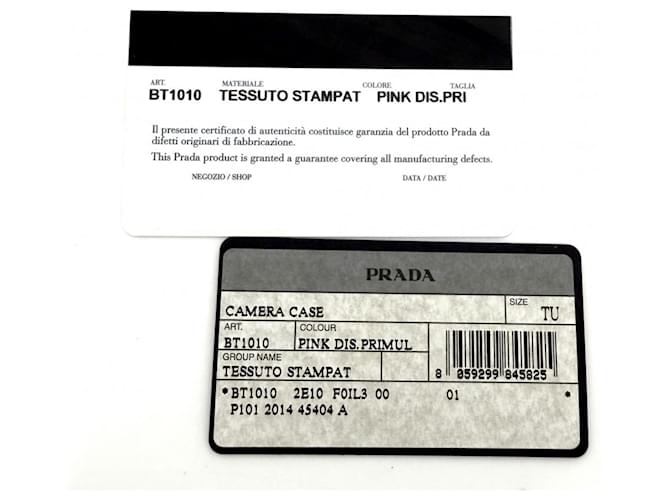 Borsa a Spalla Rosa Prada - vista 11