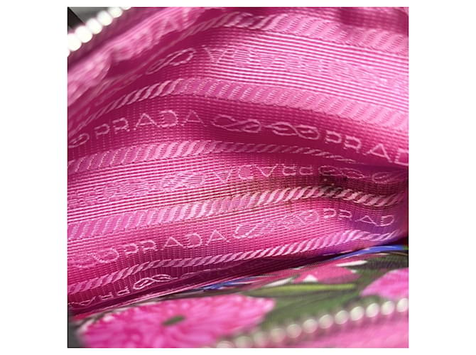 Borsa a Spalla Rosa Prada - vista 9