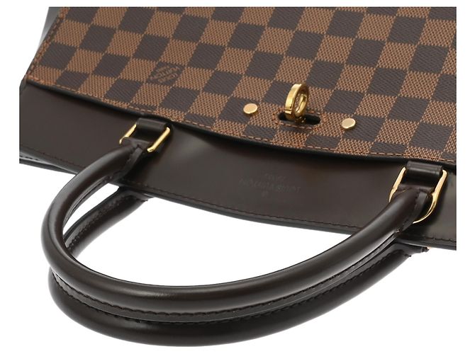 Borsa Louis Vuitton Damier Rivoli MM Marrone - vista 4
