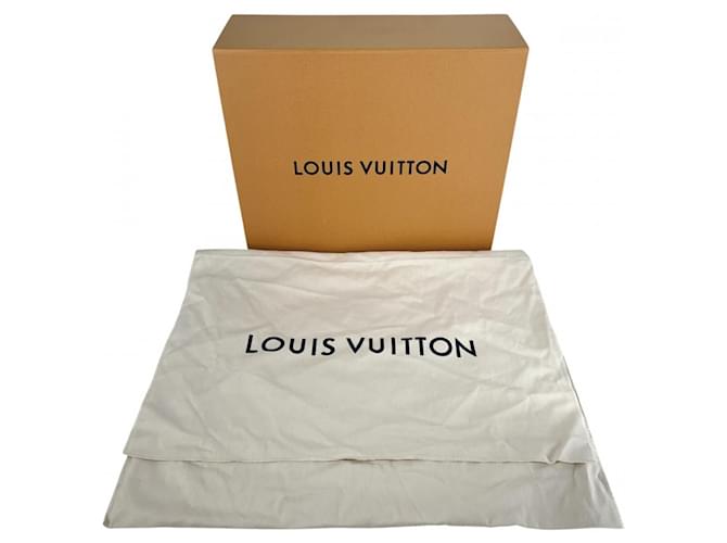 Zaino Louis Vuitton Monogram Eclipse Discovery PM Metallico - vista 9